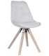 SILLA RUTRIER MADERA Y TEXTIL GRIS MDMHOGAR