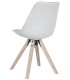 SILLA RUTRIER MADERA Y TEXTIL GRIS MDMHOGAR