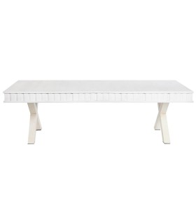 MESA DE CENTRO BRUMAS MADERA Y METAL 