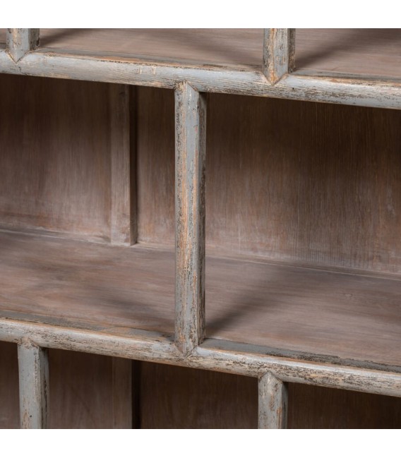 LIBRERÍA ZULEMA MADERA GRIS 