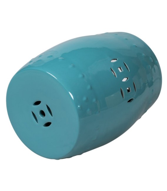 TABURETE CHANGO CERÁMICA AGUAMARINA 