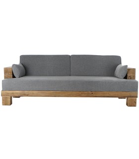 SOFÁ LUCKY 224 MADERA Y TEXTIL 