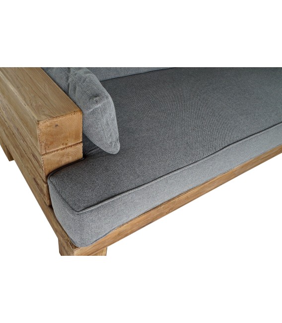 SOFÁ LUCKY 224 MADERA Y TEXTIL 