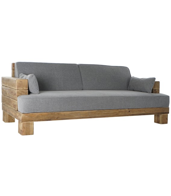 SOFÁ LUCKY 224 MADERA Y TEXTIL 