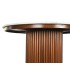 MESA DE COMEDOR TEON 110 Ø MADERA Y MÁRMOL 