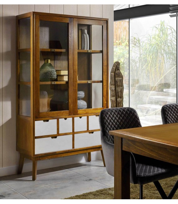 VITRINA ARTIC 105 MADERA 