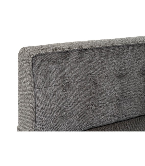 SILLÓN POLINE 80 X 66 TEXTIL GRIS Y MADERA 