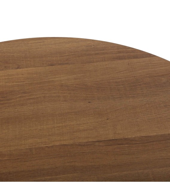 MESA DE COMEDOR AIL 80 Ø METAL Y MDF 