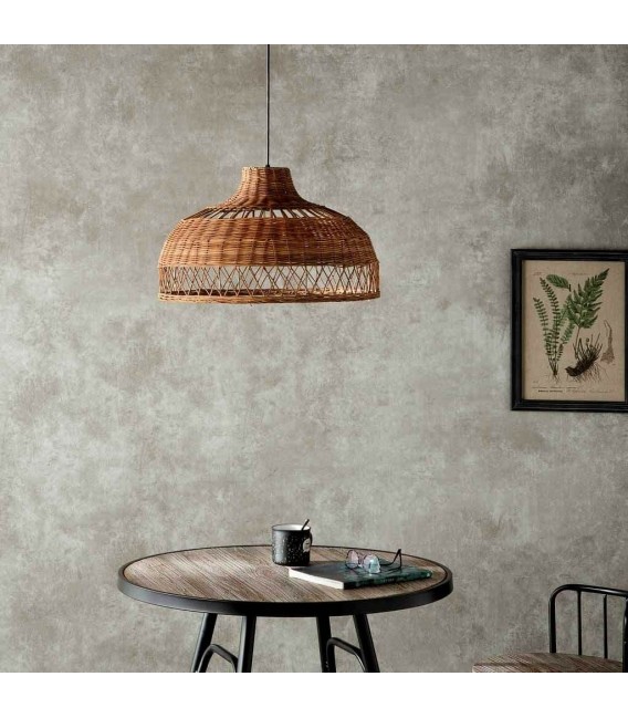 LÁMPARA DE TECHO FURLIA 50 Ø RATAN 