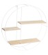 ESTANTERÍA BUEY 53 Ø METAL Y MADERA 
