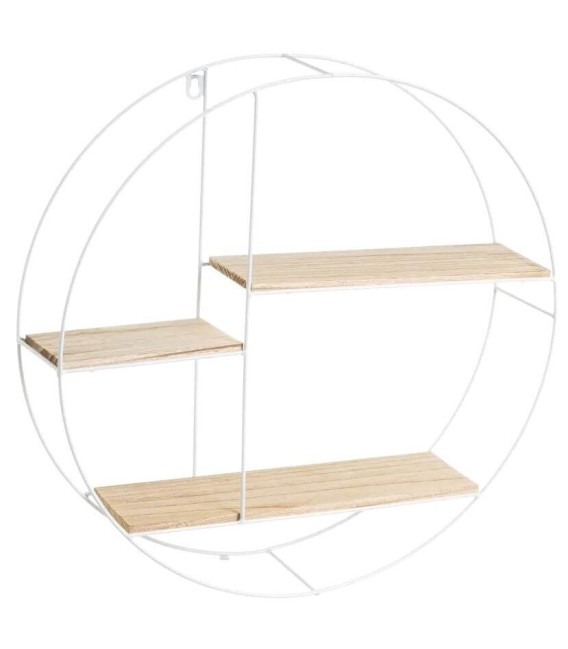 ESTANTERÍA BUEY 53 Ø METAL Y MADERA 