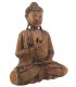FIGURA BUDA 50 X 20 MADERA OSCURA 