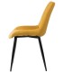 SILLA MILA 51 X 62 METAL Y TEXTIL MOSTAZA 
