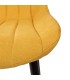SILLA MILA 51 X 62 METAL Y TEXTIL MOSTAZA 