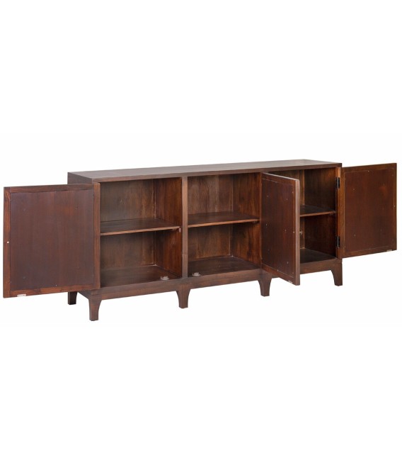 APARADOR GATSBY 183 X 48 MADERA Y ALUMINIO 