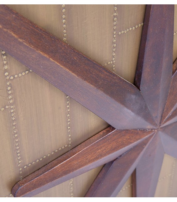 APARADOR GATSBY 183 X 48 MADERA Y ALUMINIO 