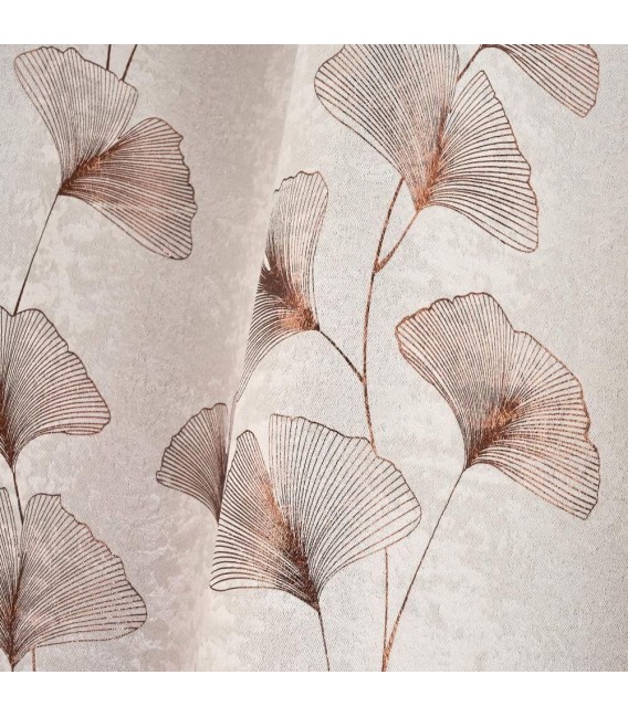 CORTINA GYNGO 140 X 260 ANTELINA COBRE