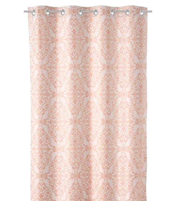CORTINA RIAZA140 X 260 JAQUARD ROSA