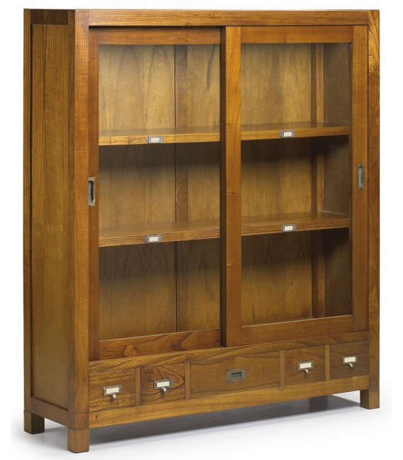 VITRINA BAJA STAR 120 X 40 MADERA 