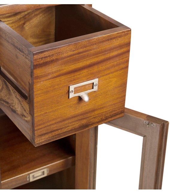 MUEBLE ESCALERA FLAMINGO 100 X 32 CAOBA MDMHOGAR