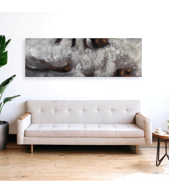 CUADRO STORM 150 X 50 LIENZO MDF 