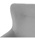 SILLÓN MANEON 77 X 83 TEXTIL GRIS CLARO Y MADERA