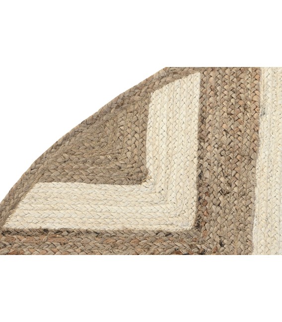 ALFOMBRA REDONDA PRAGA 200 Ø  YUTE ALGODON