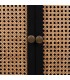 ARMARIO NOVIL 70 X 40 MADERA NEGRO RATAN