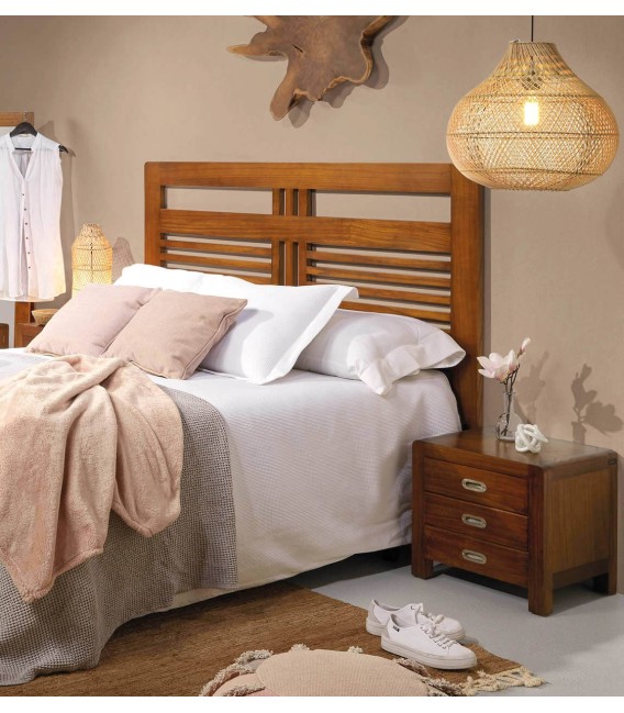 CABECERO 165 X 135 FLASH MADERA 