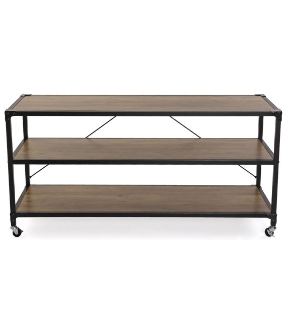 MUEBLE DE TV PRUNUS 120 X 40 METAL Y MADERA MDF