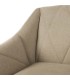 SILLÓN MAENLI 66 X 71 METAL NEGRO TEXTIL BEIGE 
