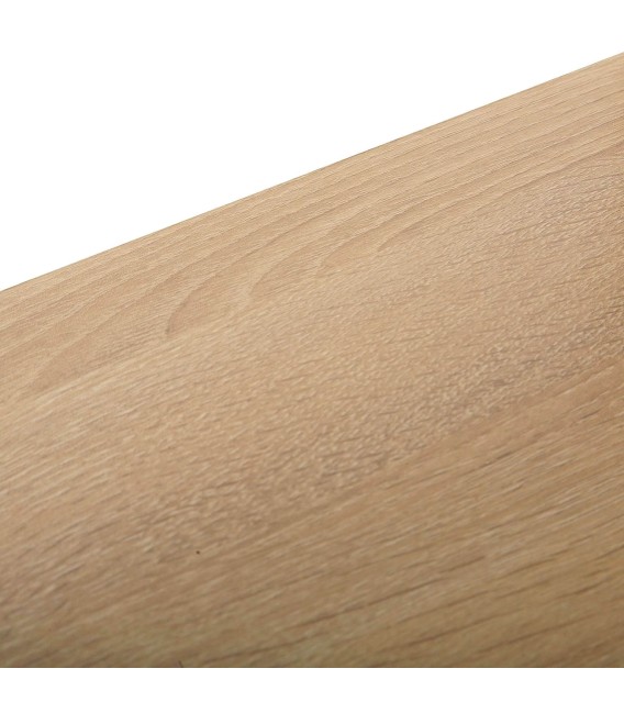 LIBRERIA RINCON JOTA 34 X 34 MADERA MDF ROBLE METAL BLANCO