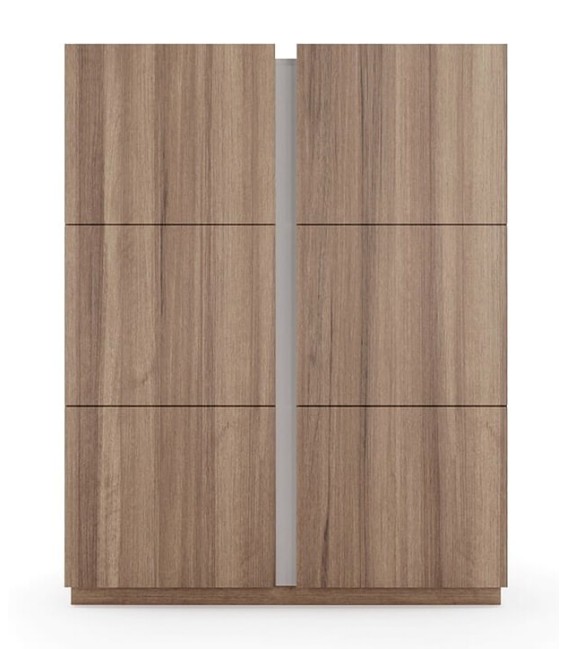 ZAPATERO MOLEA 95 X 25 NOGAL Y GRAFITO 