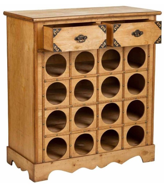 BOTELLERO ULISES 63 X 31 MADERA 