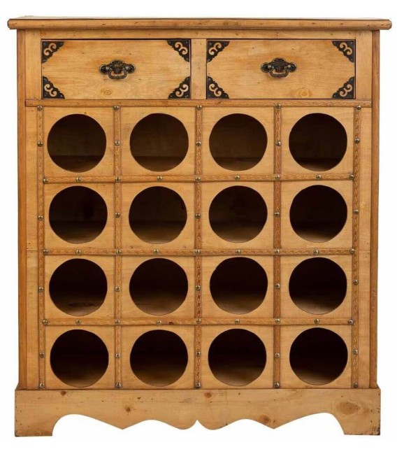 BOTELLERO ULISES 63 X 31 MADERA 