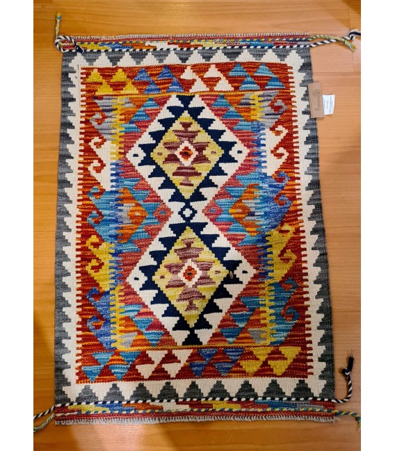 ALFOMBRA KILIM REAL 60 X 90 LANA NATURAL