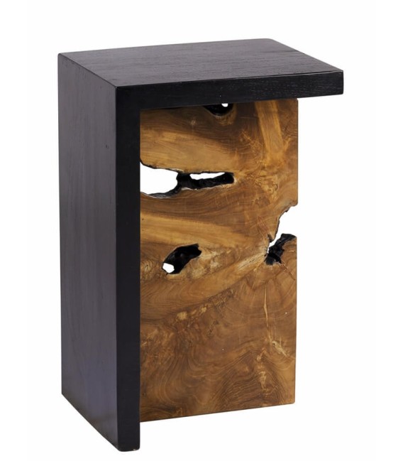 MESITA AUXILIAR RAIZ 35 X 30 MADERA RAIZ