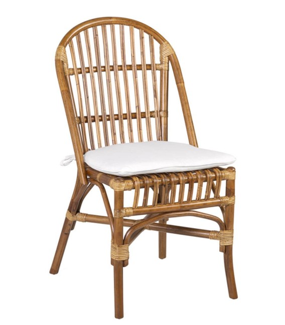 SILLA 48 X 60 TANIC RATAN CON COJIN