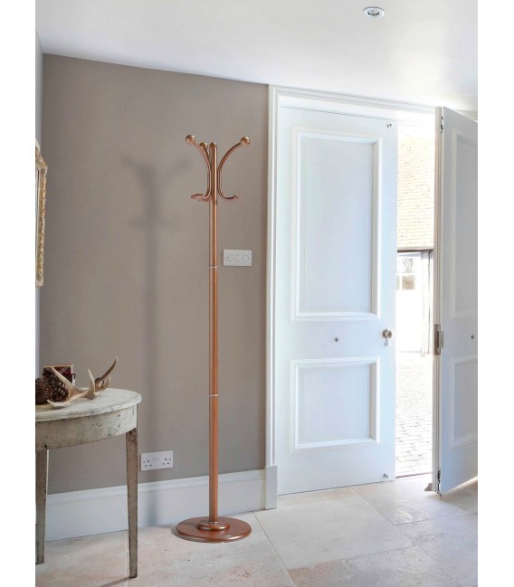 PERCHERO DE PIE 35 Ø TAMPA MADERA COLORES 