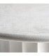 MESA DE COMEDOR 120 Ø ZELEY CEMENTO BLANCO