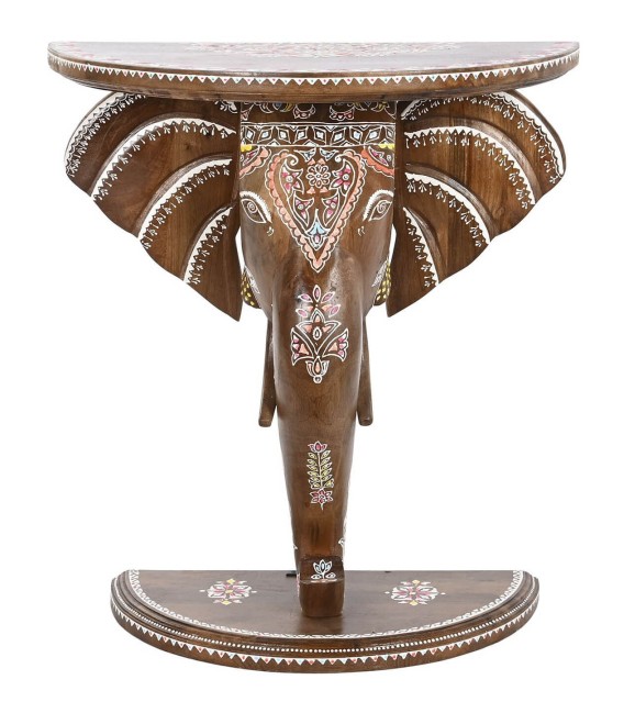 CONSOLA 68 X 34 ARAPEA ELEFANTE MADERA 