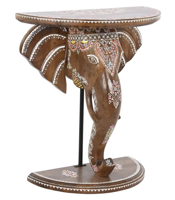 CONSOLA 68 X 34 ARAPEA ELEFANTE MADERA 