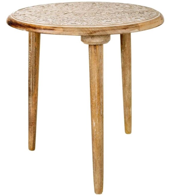 MESITA AUXILIAR 45 Ø TULIE MADERA 