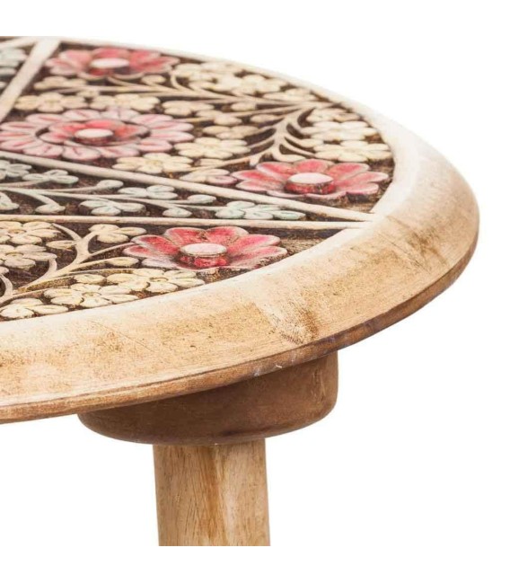 MESITA AUXILIAR 45 Ø ARAPEA MADERA COLOR 
