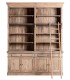 LIBRERIA 198 X 39  MANDER MADERA MANGO ENVEJECIDA 