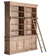 LIBRERIA 198 X 39  MANDER MADERA MANGO ENVEJECIDA 