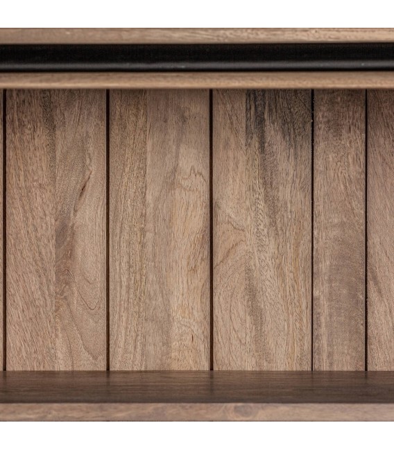 LIBRERIA 198 X 39  MANDER MADERA MANGO ENVEJECIDA 