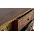 CÓMODA 62 X 30 ARAPEA ARTESANAL MADERA POLICROMADA 