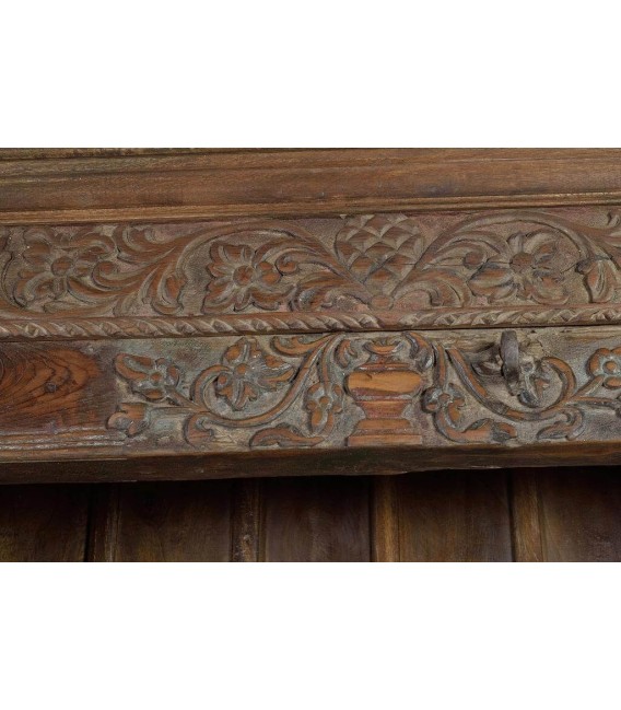 LIBRERIA 142 X 56 CONGO ARTESANAL MADERA MANGO 