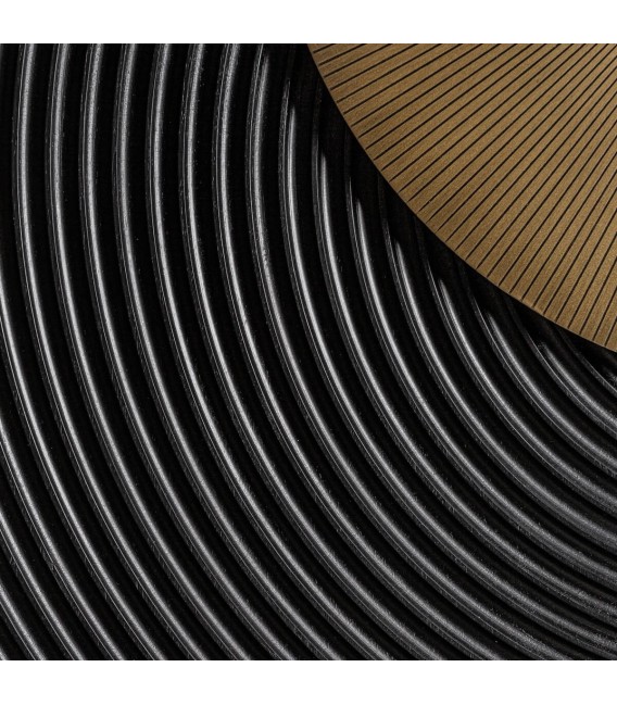 ARMARIO 90 X 48 BOBLON MADERA MANGO NEGRA HIERRO ORO 